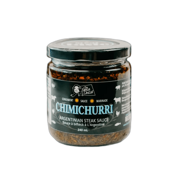 The Spice Chica Chimichurri. Argentinian steak sauce, 240 mL jar