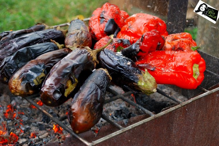 Roasting Eggplants how to cook and clean The Spice Chica™