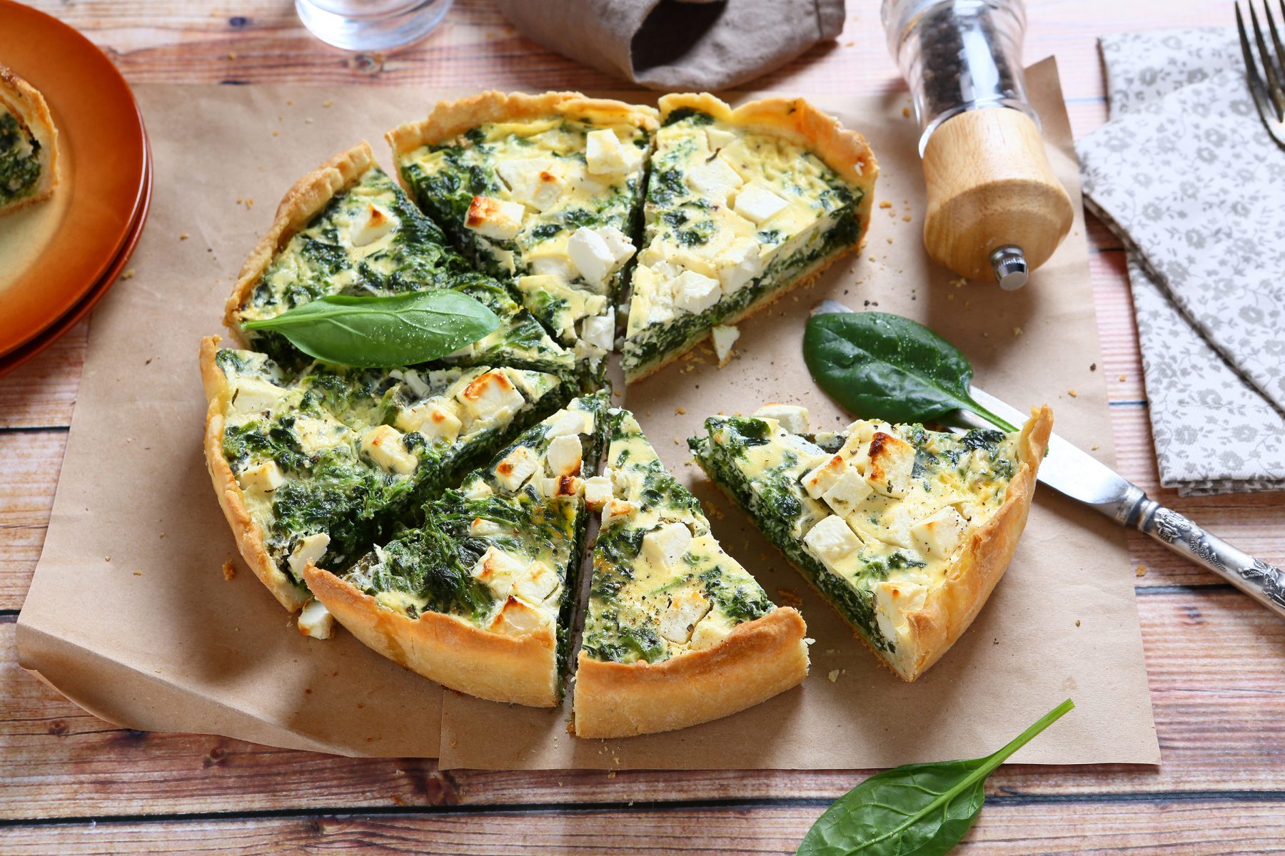 Torta Pascualina - Argentina Spinach and Ricotta Tart/Pie - The Spice ...