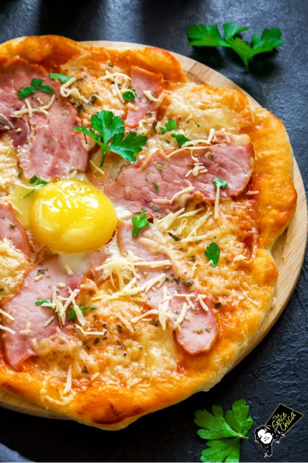 Pizza Carbonara The Spice Chica™