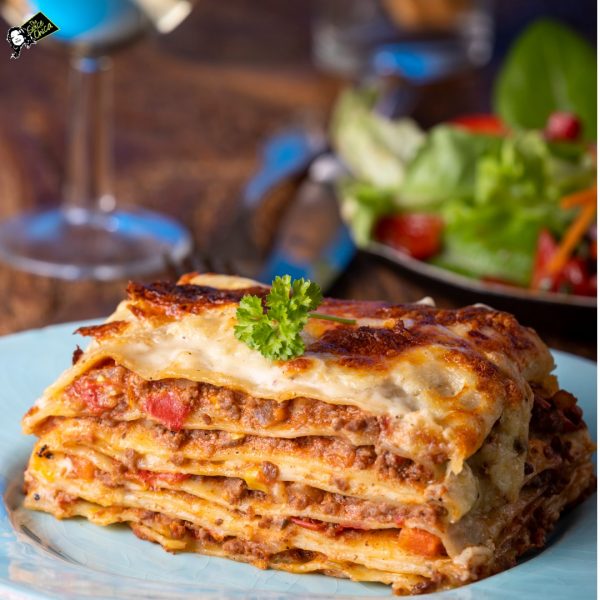 List 105+ Images pictures of lasagna on a plate Superb